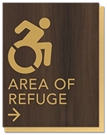 Accessible Direction Sign w/ Dynamic ISA