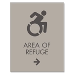 Accessible Direction Sign w/ Dynamic ISA