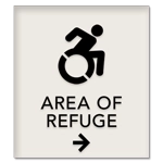 Accessible Direction Sign w/ Dynamic ISA