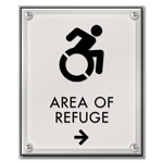 Accessible Direction Sign w/ Dynamic ISA