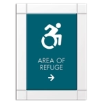 Accessible Direction Sign w/ Dynamic ISA