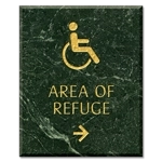 Accessible Direction Sign w/ ISA