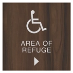 Accessible Direction Sign w/ ISA