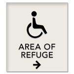 Accessible Direction Sign w/ ISA