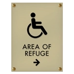 Accessible Direction Sign w/ ISA