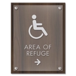 Accessible Direction Sign w/ ISA