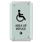 Accessible Direction Sign w/ ISA