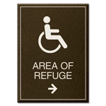 Accessible Direction Sign w/ ISA