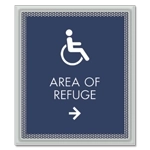Accessible Direction Sign w/ ISA
