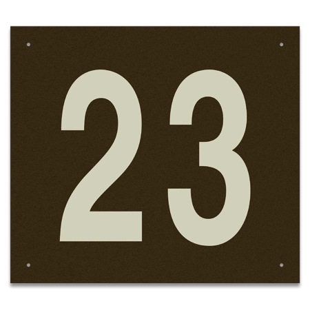 Apartment Building ID Sign