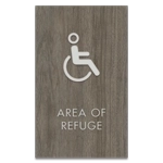 Area of Refuge Sign - ISA Symbol
