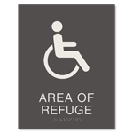 Area of Refuge Sign - ISA Symbol