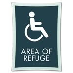 Area of Refuge Sign - ISA Symbol