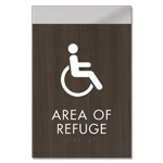 Area of Refuge Sign - ISA Symbol