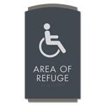 Area of Refuge Sign - ISA Symbol