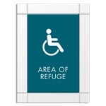 Area of Refuge Sign - ISA Symbol