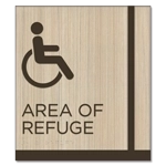 Area of Refuge Sign - ISA Symbol