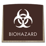 Biohazard Sign w/ Symbol