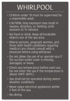 British Columbia Whirlpool Rules Sign