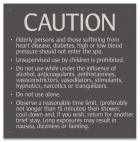 Connecticut Spa Rules Sign