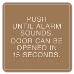 Delayed Egress Push/Pull Sign - CA Code