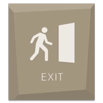 Exit Sign w/Symbol