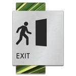 Exit Sign w/ Symbol