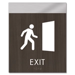 Exit Sign w/ Symbol
