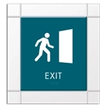 Exit Sign w/ Symbol