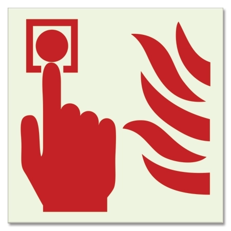 Fire Alarm Symbol - LaserGlow