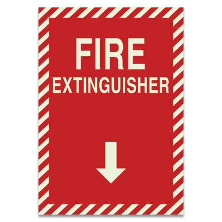Fire Extinguisher w/ Arrow - LaserGlow
