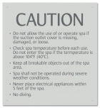 ISPSC Spa Rules Sign