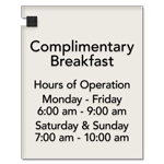 Keep Resident Lounge Clean Sign