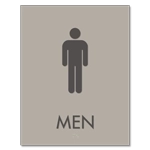 Men Sign w/ Male Symbol