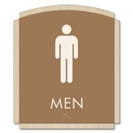 Men Sign w/ Male Symbol