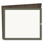 Message / Evac Holder for 8.5" x 11" Paper