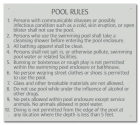 Michigan Swimming Pool Rules