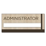 Nameplate Sign w/ Title