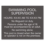 NJ Front Desk Pool Sign - Avalon 3