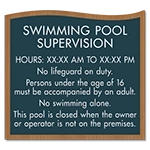NJ Front Desk Pool Sign - Flexia Hydro™