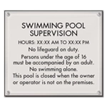 NJ Front Desk Pool Sign - Lennox 1