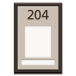 Patient Room Number - 1 Picture