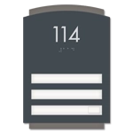 Patient Room Number - 3 Slot