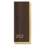 Room Number Sign