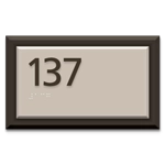 Room Number Sign