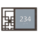 Room Number Sign