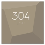 Room Number Sign