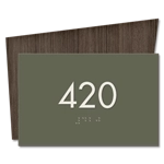 Room Number Sign