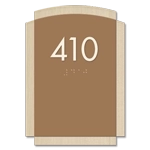 Room Number Sign