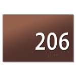 Room Number Sign